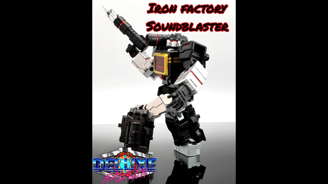 Triple Changer? Iron Factory IF EX-41S Shadow Wave Review. (Soundblaster) Deluxe Baldwin Reviews
