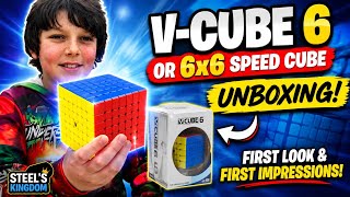 6x6 Cube | 6x6 Rubik's Cube | V-Cube 6 | 6x6 Speed Cube | Speedcubing | Cube Unboxing | Cube Review 