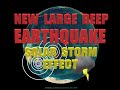 4/28/2023 -- LARGE DEEP EARTHQUAKE -- M6.6 down below West Pacific -- Solar Storm effect on schedule