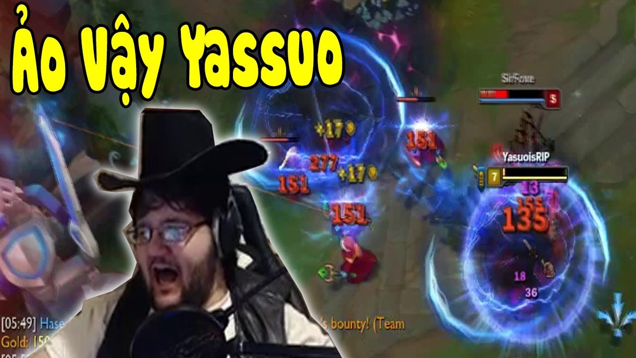 cao thủ liên quân Gosu Hit and Run | Yassuo Play Zed URF - When Pro Stream #149