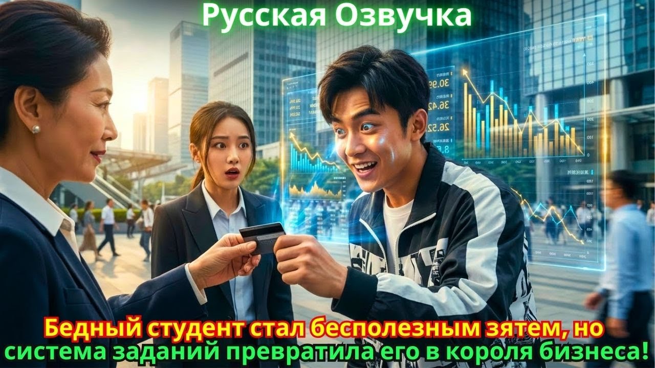 Бедный студент стал бесполезным зятем, но система заданий превратила его в короля бизнеса!