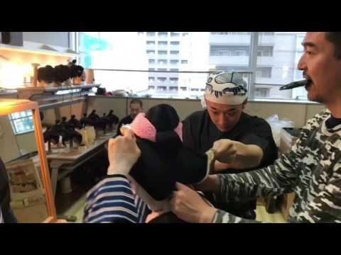 マネキンチャレンジ 前進座 蝋人形振り相勤め候