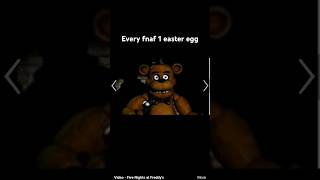 every fnaf 1 easter egg #fnaf #fivenightsatfreddys #gaming #shorts #fnaf1 #freddyfazbear