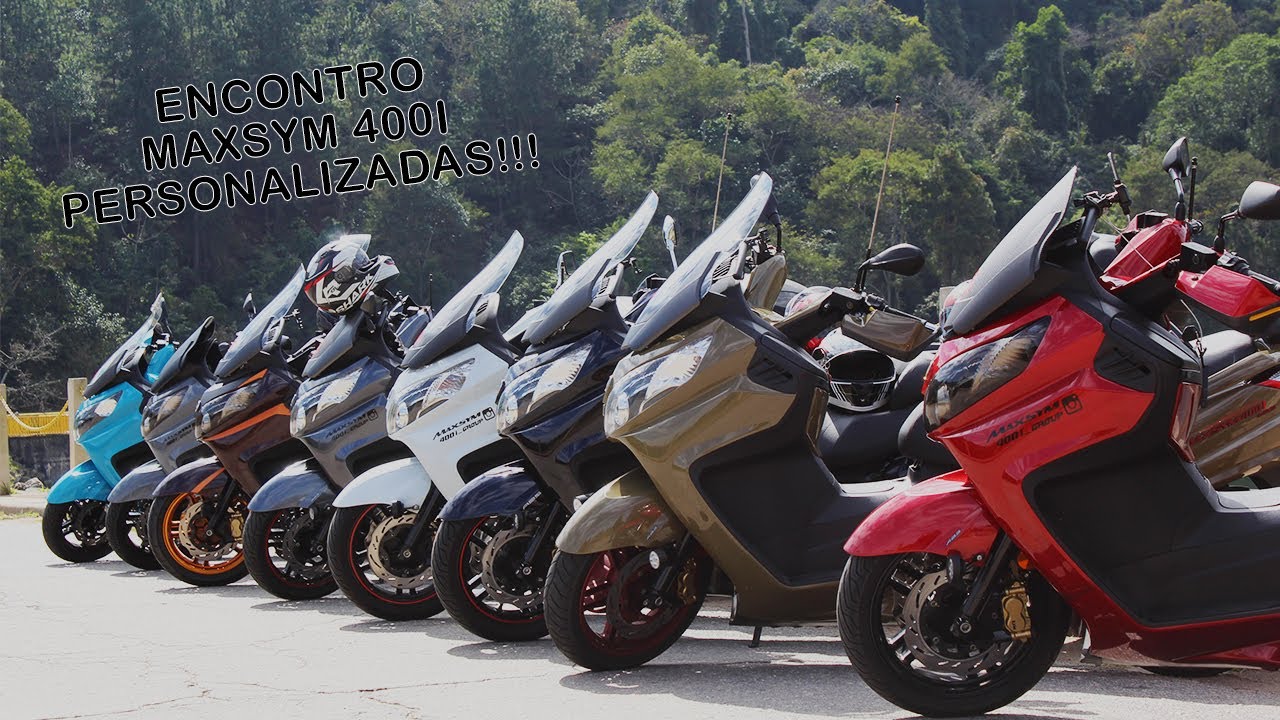 ENCONTRO DE MAXSYM 400I - ESPECIAL DAS PERSONALIZADAS