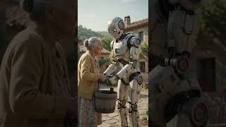 ROBOT helping old lady.. #music