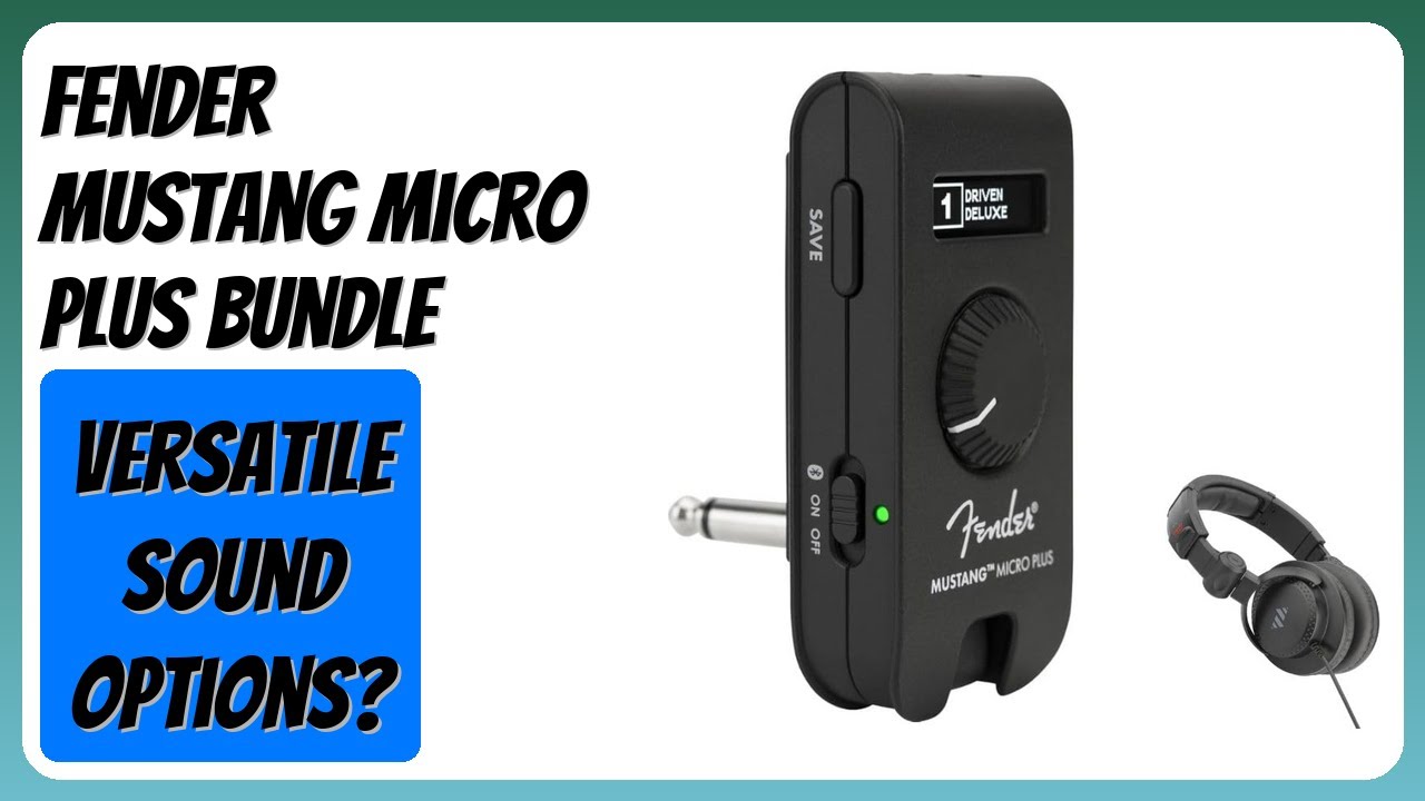REVIEW (2026): Fender Mustang Micro Plus Bundle. Features