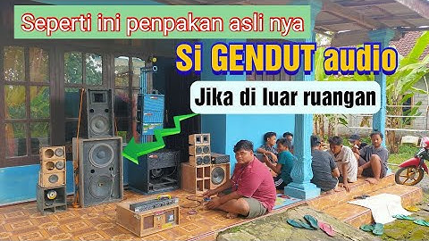 Kalau gak dibawa keluar gak tau asli nya cek sound bareng audio miniatur sound system