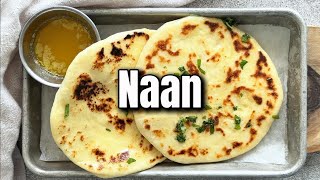 Soft & Puffy Naan Bread Easy Homemade Recipe