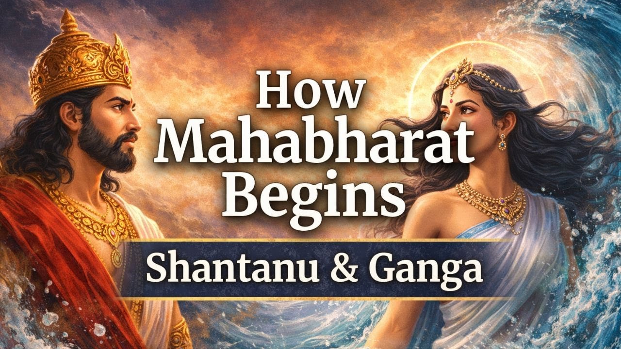 Mahabharat Episode 1: Shantanu & Ganga Story (Narrated)