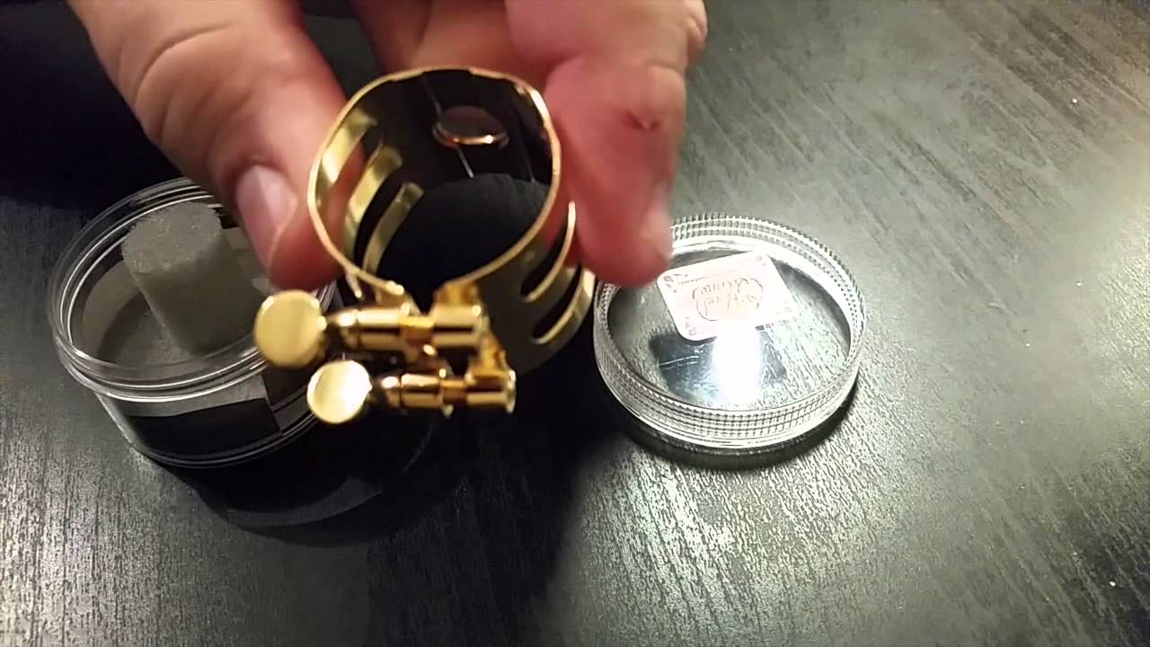 Ishimori Wood Stone Selmer HR Tenor Saxophone Ligature YouTube