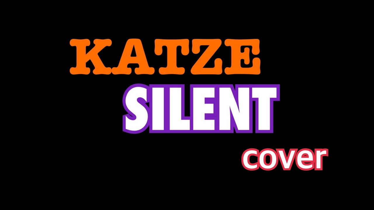 伝説のバンド KATZE(カッツェ） SILENT cover 弾き語りで歌ってみた
