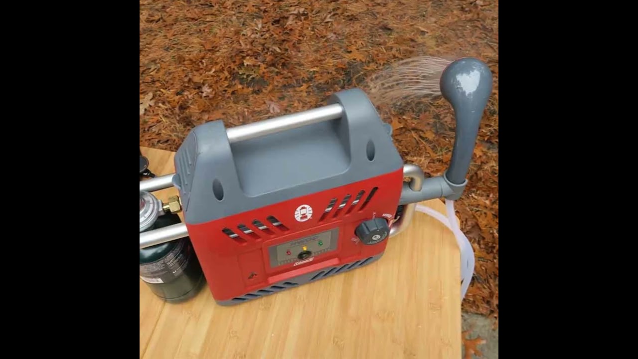 Coleman H2Oasis Portable Water Heater Review