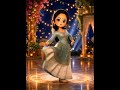 Soja Zara AI Dance 💃 | Chibi Dance Animation | Baahubali Song | Shorts