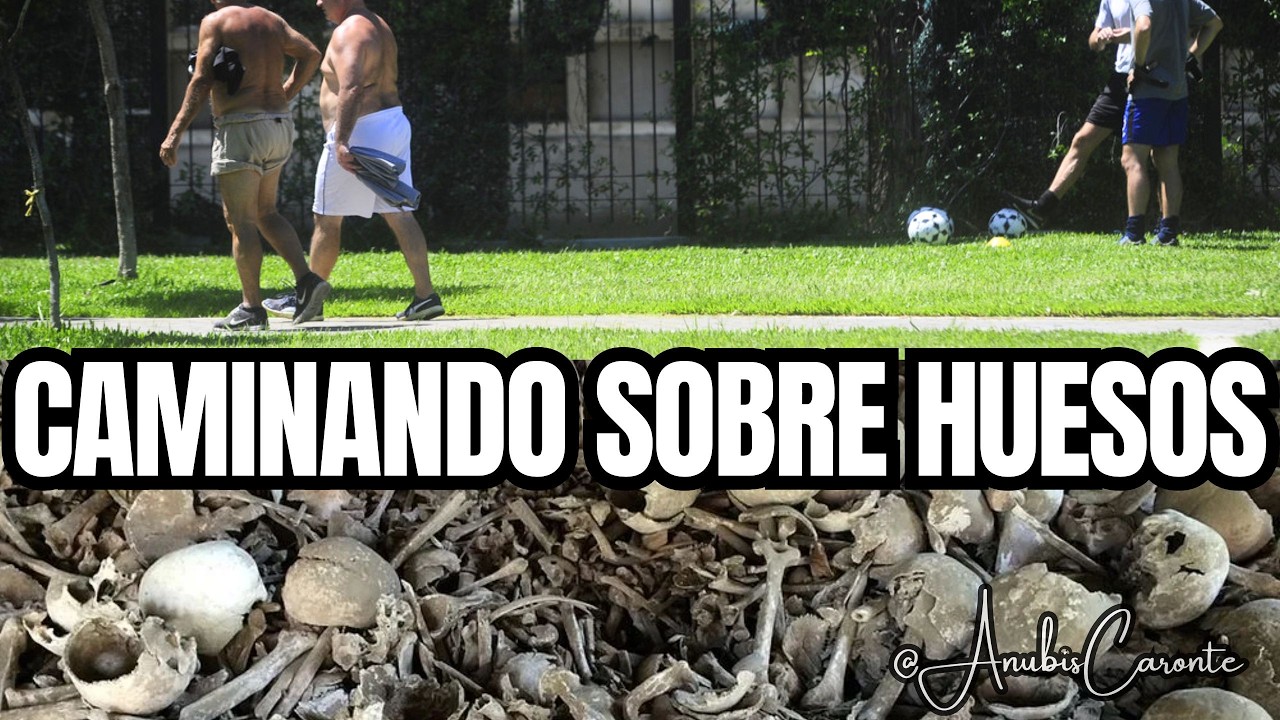 Sabías que seguramente estás caminando sobre huesos!