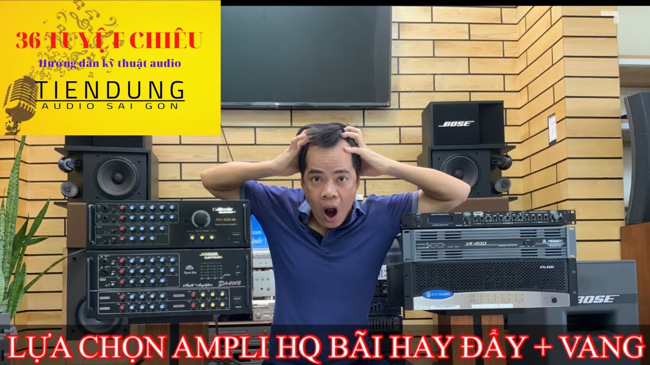 SO SÁNH AMPLI KARAOKE HÀN QUỐC VÀ CỤC ĐẨY BÃI + VANG. - youtube