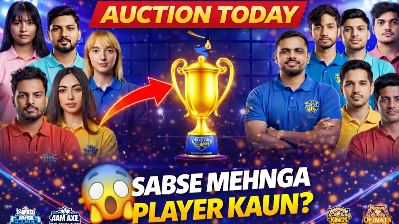 FF Max Esports Auction Today 🔥 | Sabse Mehnga Player Kaun?