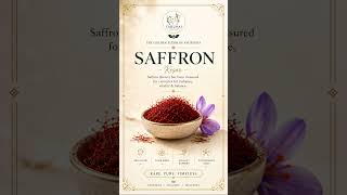 Saffron Benefits in Ayurveda | Kesar Benefits for Skin Glow, Immunity & Wellness 🌿