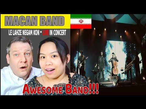 MACAN Band - Ye Lahze Negam Kon ( ماکان بند - اجرای زنده ی آهنگ یه لحظه نگام کن ) DUTCH REACTION