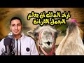 قصة الملك والاعرابى ,اراد الملك ان يعلم الجمل القراءة؟