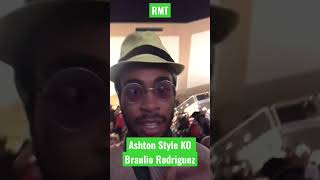 🔴Live Ashton Style KO Braulio Rodriguez at Jake Paul Vs Anderson Silva Co Main event