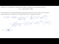 Marginal Cost and Differentiating Natural Log with Chain Rule