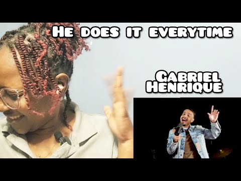 That high note "Gabriel Henrique _ Love IN The Dark / REACTION 