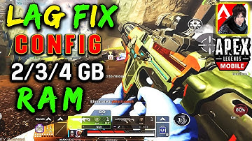 Apex legends mobile 60fps Unlock | Apex legends mobile lag fix config | GFX Tool apex legends mobile