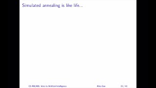 L05 Simulated Annealing