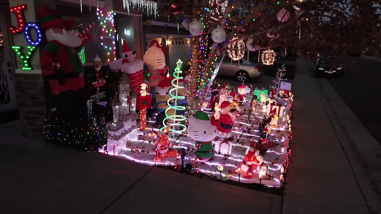 Christmas Drone Decorations 2017 - YouTube