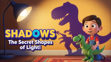 What is a Shadow? ☀️ The Science of Light Explained for Kids! | How Shadows Are Made