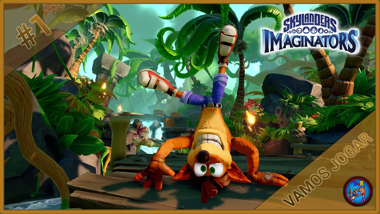 SKYLANDERS IMAGINATORS CRASH BANDICOOT || Thumpin' Wumpa Islands