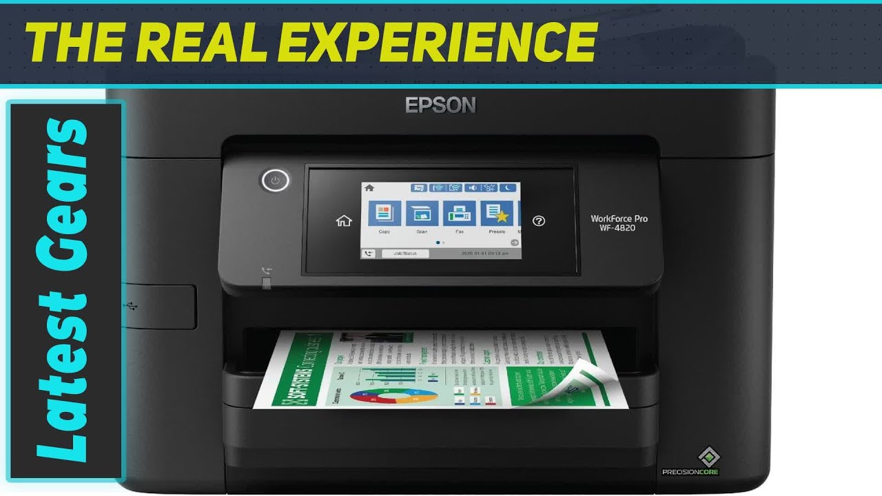Epson Workforce Pro WF-4820 Wireless Color Inkjet All-In-One Printer ...