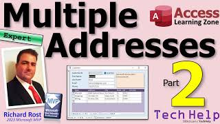 How to Store Multiple Addresses for a Customer in Microsoft Access, Part 2