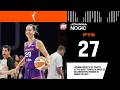 Jovana Nogic's 27 PTS is the most PTS scored by an undrafted rookie 👌