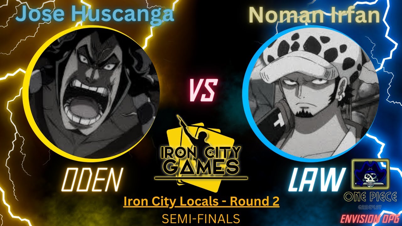 Iron City Locals   2nd Round Oden vs Law  Jose Huscanga vs  Noman Irfan