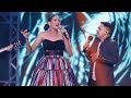 Natalia Jiménez y Jorge Celedón cantando “ME MUERO” versión VALLENATO en La Voz Senior Colombia