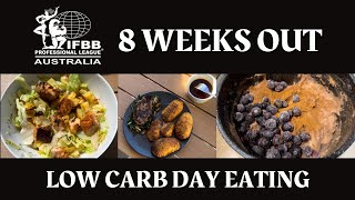 Celebrity IFBB Bikini Prep | 8 Weeks Out | Full Day of Eating Wealth