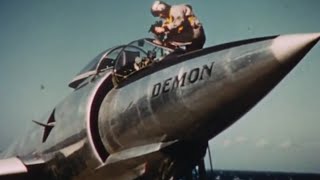 McDonnell F3H Demon on USS Coral Sea | Boeing Classics