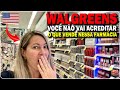 TOUR no WALGREENS nos ESTADOS UNIDOS 💊 É SURREAL o que VENDE na FARMÁCIA AMERICANA 😱