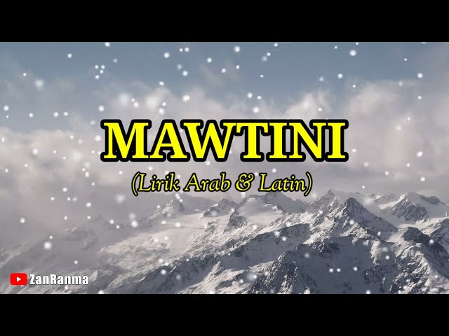 Mawtini (Lagu Palestina) Lirik Bahasa Arab dan Latin class=