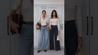 Easy jeans guide 👖 | Follow for more fashion & styling 🤍#style#shorts #fyp