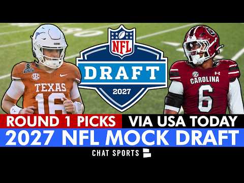 SHOCKING 2027 NFL Mock Draft From USA Today: Latest Round 1 Projections Ft. BOLD QB Pick