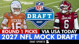 SHOCKING 2027 NFL Mock Draft From USA Today: Latest Round 1 Projections Ft. BOLD QB Pick