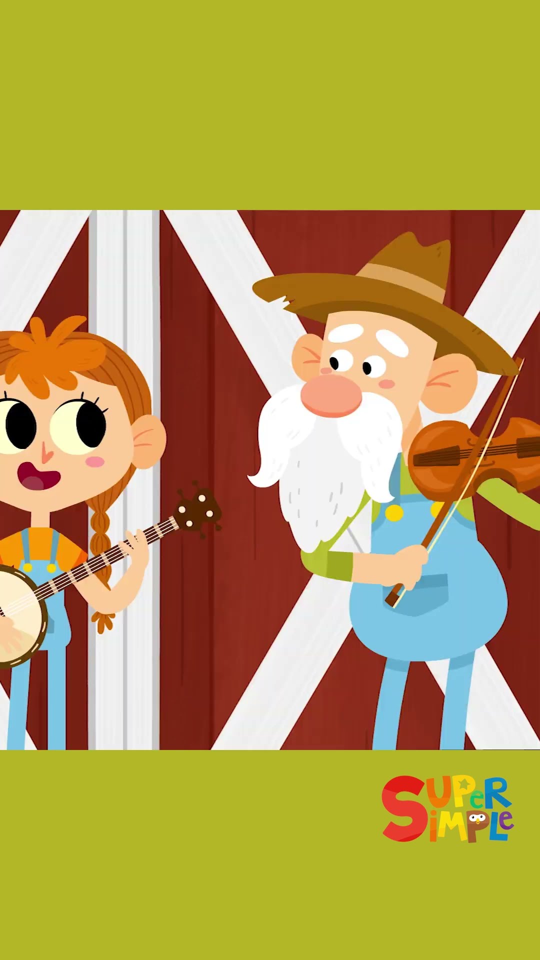 Old MacDonald Had A Farm #shorts #kidssongs #supersimplesongs