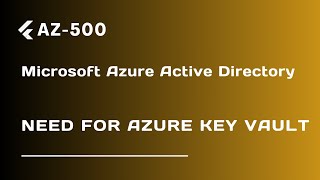 Need for Azure Key Vault - Lecture 55