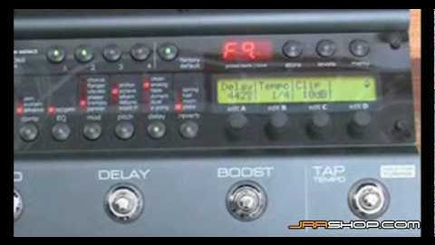 TC Electronic Nova System - Working with the Tap Tempo