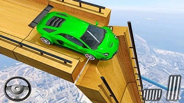 Ultimate Mega Ramp Car Stunt Driver Offline Game | Android Gameplay - Free Racing Games Download #2