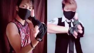 Tiktok fingerdance with perfect sham