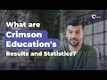 What are crimson educations results and statistics