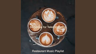 Backdrop for Working Remotely - Festive Jazz Guitar